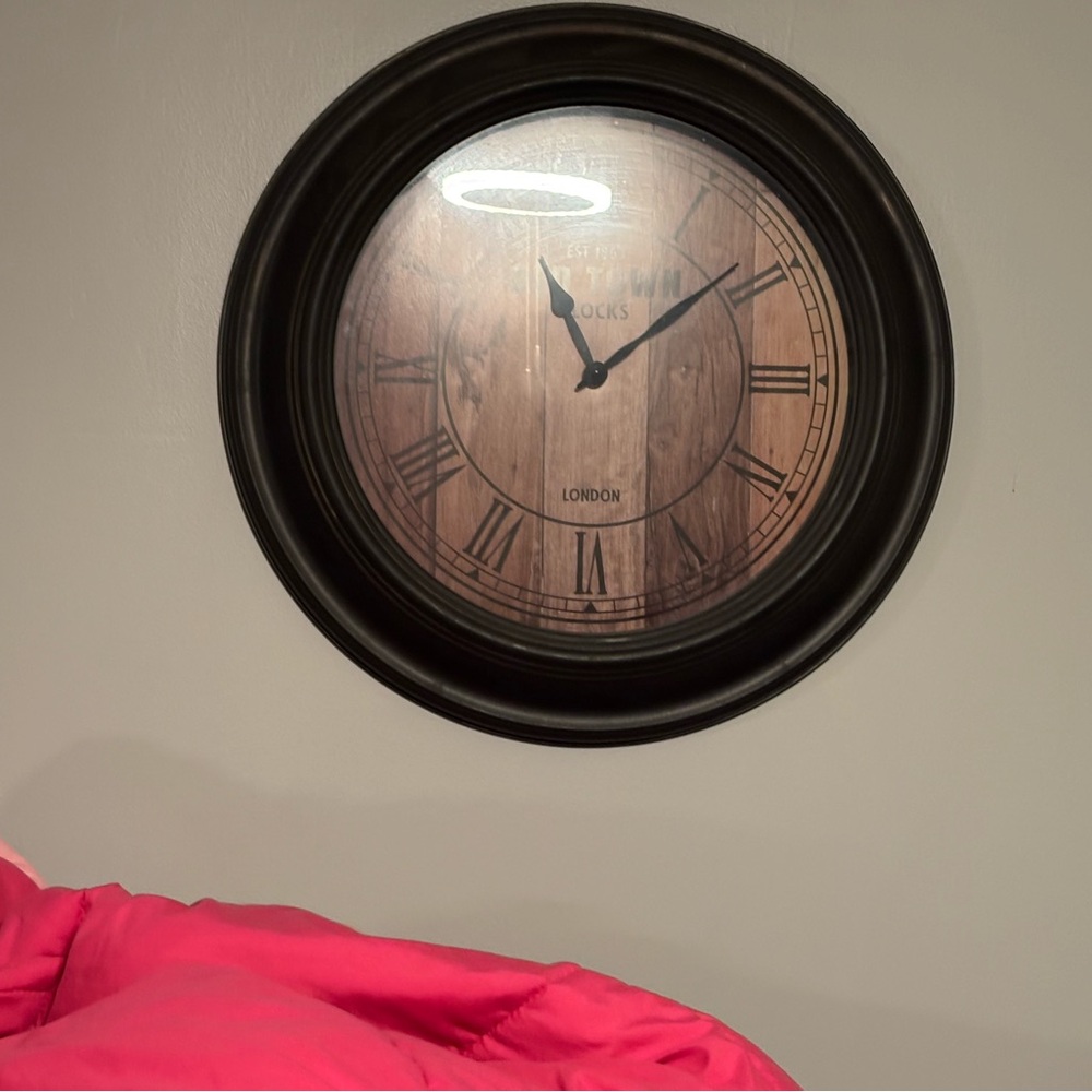 Classic Black Wall Clock